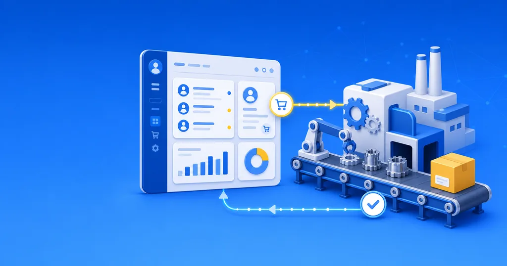 Внедрение RetailCRM с производством на базе УПП