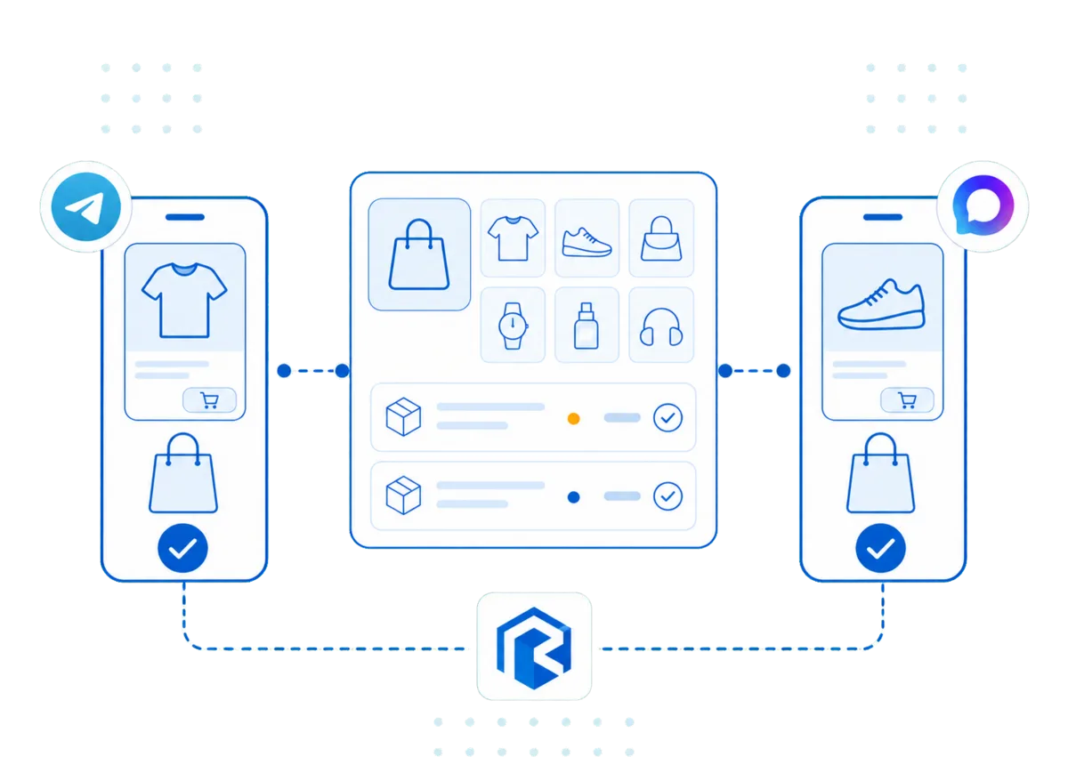 Магазин в Telegram и MAX для RetailCRM