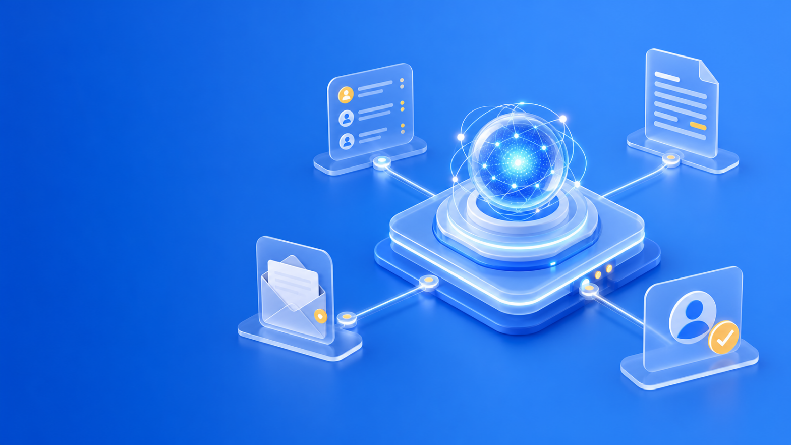 AI-агент объединяет CRM, почту, базу знаний и проверку человеком